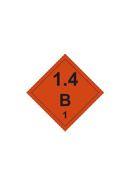 Class 1 14 Explosives B | SafetySigns.mu